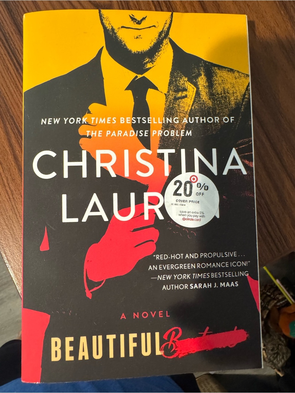 Christina Lauren "Beautiful" Paperback Novel -